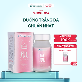 Viên Uống Trắng Da, Ngăn Ngừa Sạm Nám Từ Thiên Nhiên Shiro Hada Genki Fami Nhật Bản