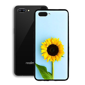 Ốp lưng mẫu đẹp cho điện thoại Realme C1 - Viền dẻo - 02093 0325 SUNFLOWER05 - hoa Hướng Dương - Hàng Chính Hãng