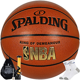 Spalding Spalding 76-167Y NBA game with blue ball PU material indoor and outdoor basketball