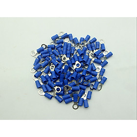 Mua Túi 100 đầu cos TRÒN RV 2-5 bọc nhựa xanh