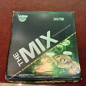 Mua Bộ lá trống (Cymbal) BP5003 Sabian – Basement B8/B8Pro Mix Set Hàng Chính Hãng