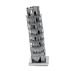 Mô Hình Kim Loại Lắp ráp 3D: Tháp nghiêng Pisa (Ý) - Mô Hình Giải Trí - Xả Stress, Mô Hình Sưu Tầm, Mô Hình Kiến Trúc, Quà Tặng Mô Hình