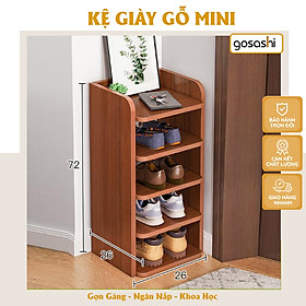 Mua Kệ Để Giày Dép Gỗ Thiết Kế Nhỏ Gọn  Tối Ưu Diện Tích Kệ Giày Dép Xếp Gọn Đa Năng Kệ Gỗ MDF Phong Cách Hiện Đại