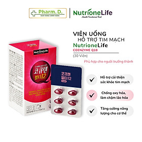 Viên Uống Hỗ Trợ Tim Mạch, Chống Lão Hóa NUTRIONELIFE Coenzyme Q10 Multi 12 (30 Viên)