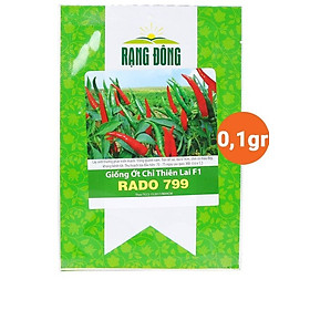 Mua Hạt giống ớt chỉ thiên Rạng Đông Rado 799