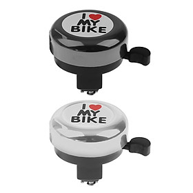 2x Bicycle Bell Kid's Loud Crisp Alarm Hooter Bicycle Bell Bike Accessories
