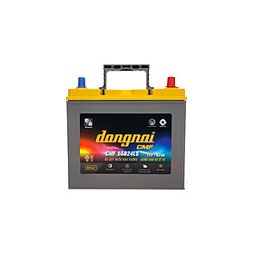 Ắc quy khô miễn bảo dưỡng Đồng Nai CMF 55B24LS | 12V - 52Ah