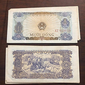 Mua Tờ 10 đồng bộ đầu tiên sau thống nhất Việt Nam 1976  tiền cổ thật 100% tặng túi bảo quản cao cấp