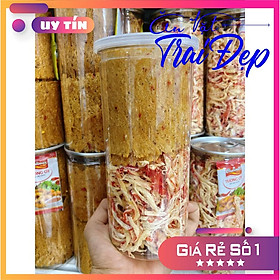 Mực Mix 2 Vị hủ Pet 300g - Trai Đẹp Snack