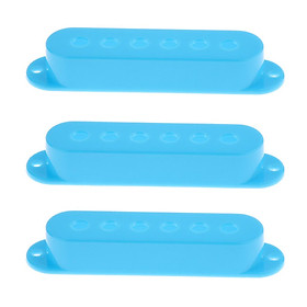 3 Pcs Guitar Pickup Cover Electric Guitar Replacement Parts 48x 50x 52mm