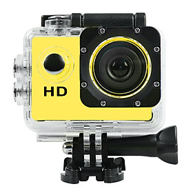 Outdoor Aerial Photography Mini Digital Sports Camera Camera 2.0 Inch Waterproof Sports Dv Sj4000 Yellow
