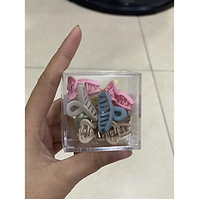 Set 10 Cái Kẹp Tóc Càn Cua Siêu Dễ Thương Cho Bé