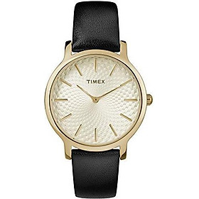Timex Women's TW2R36200 Metropolitan 34mm Silver-Tone Stainless Steel Mesh Bracelet Watch