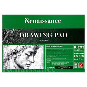 Tập Vẽ A4 Masterart - Renaissance R-205