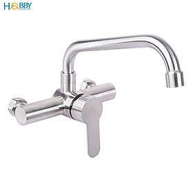 Mua Vòi rửa chén nóng lạnh gắn tường inox 304 Hobby Home Decor ANL2