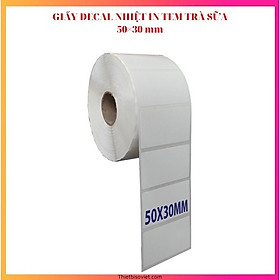 Mua COMBO 10 CUỘN DECAL NHIỆT 50X30MM