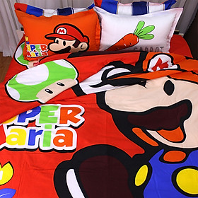 Bộ ga gối 4 món cotton Hàn Julia 261BK18