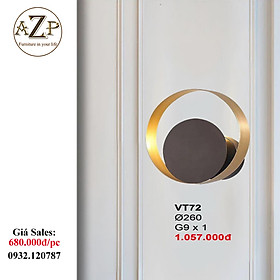 AZP - ĐÈN ỐP VÁCH / ĐÈN TRANG TRÍ / ĐÈN TREO TƯỜNG PHÒNG KHÁCH, PHÒNG NGỦ, NHÀ HÀNG, KHÁCH SẠN AZP-VT72 phong cách đương đại, hàng nhập khẩu AZP