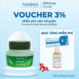 Mặt Nạ Khoáng Sét Chăm Sóc Lỗ Chân Lông Heebee - Clay Mask 50gr