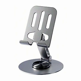 Giá đỡ điện thoại, máy tính bảng S758 hợp kim nhôm sang trọng chắc chắn, có thể gấp gọn, chống trượt xoay 360độ - Hàng chính hãng