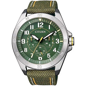 Đồng Hồ Nam Citizen Dây Vải Nato BU2030-09W - Mặt Xanh 