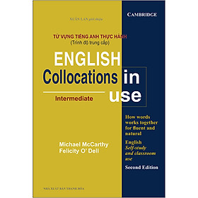 Hình ảnh Review sách Từ Vựng Tiếng Anh Thực Hành (Trình Độ Trung Cấp) - English Collocation In Use (Intermediate)