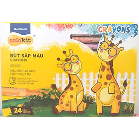Bút Sáp Màu Colokit CR-C09 (24 Màu)