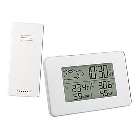 Weather Station Time Display Digital Thermometer for Home Office Living Room