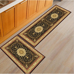 Mua Bộ 2 thảm bếp nhà bếp 40X60 + 40X120 cm cao cấp chống trượt