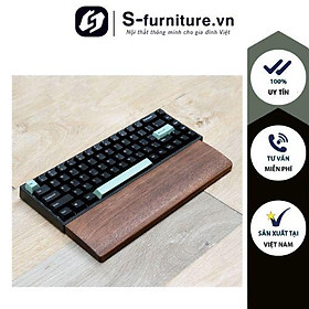 Mua Kệ Bàn Phím Gỗ Sồi Tự Nhiên Giảm Điều Chỉnh Tư Thế Tay Tiện Lợi