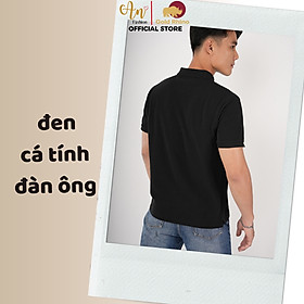 Áo Polo Nam Màu ĐEN Đơn Giản Nhưng Phong Cách Mạnh Mẽ Rất Đàn Ông Chất Vải