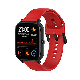 Dây Đeo Thay Thế Cho Đồng Hồ Thông Minh Smart Watch Size 20mm Xiaomi Amafit GTS / Xiaomi Amazfit Bip / Huawei Watch 2 / Garmin Vivomove HR / Samsung Galaxy Watch (42mm) - Dây Trơn - Size Lớn