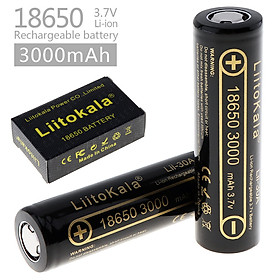 Pin sạc 18650 LiitoKala lii-30A 3000mAh Hàng Chính Hãng