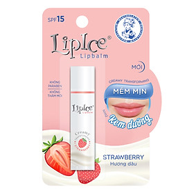 Son dưỡng không màu chuyển kem mịn Lipice Creamy 4.3g