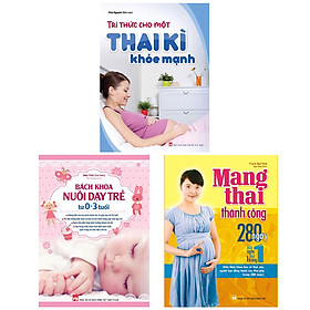 Hình ảnh Combo Sách: Bách Khoa Thai Sản Và Nuôi Dạy Trẻ Từ 0-3 Tuổi