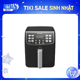 Nồi Chiên Không Dầu Điện Tử Sharp KF-AF55EV-BK (5.5 Lít)...