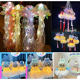 Đèn Lồng Hình Sứa Biển Trang Trí Nhà Cửa