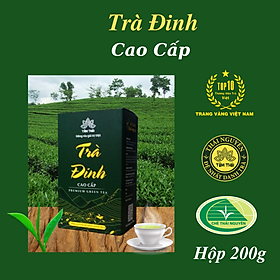 Trà đinh thái nguyên cao cấp hộp 200g trà xanh tâm thái trà đinh tân cương thái nguyên cao cấp hộp 200g