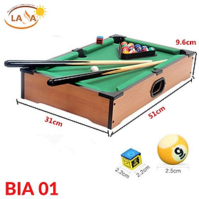 Bàn bida mini đồ chơi cho bé và cả gia đình