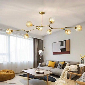Mua Đèn Chùm Thả 6 Bóng  8 Bóng Màu Gold Màu Đen