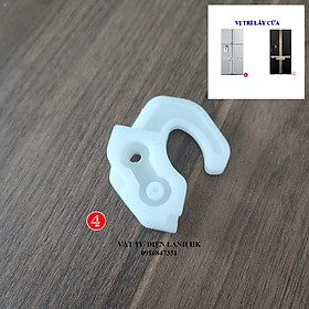 Mua Ngàm cửa lẫy cánh cửa dùng cho tủ lạnh Hitachi các model hàm gàm nẫy tl Hi.tachi số 4