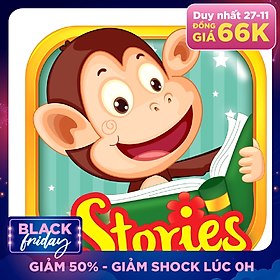 Ứng Dụng Học Tiếng Anh Monkey Stories - Giỏi Tiếng Anh Trước Tuổi Lên 10 - Gói 12 Tháng