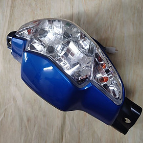 Bộ nhựa dàn áo Màu Xanh Dương sườn Đen dành cho xe Wave ZX - Wave anpha - Wave 110 đời 1997 đến 2006 - TKA661