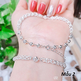 Lắc tay nữ bạc ý các mẫu ms145e