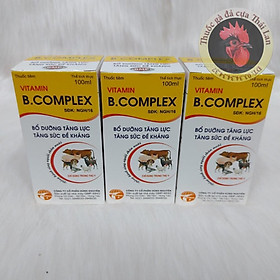 Vitamin B complex bổ dưỡng tăng lực , tăng sức đề kháng 1 lọ 100ml