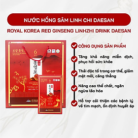Nước Hồng Sâm Linh Chi Daesan Hàn Quốc