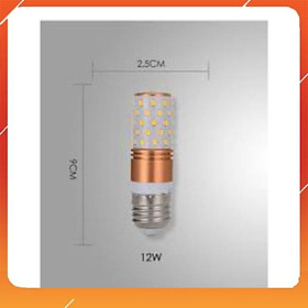 Bóng led bắp ngô đui E27 - 220V-12w - 3 màu: vàng, trắng, trung tính giá tốt