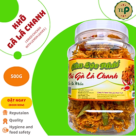 KHÔ GÀ LÁ CHANH TLP 500G