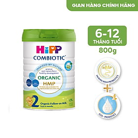 Sữa bột công thức HiPP 2 Organic Combiotic 800g