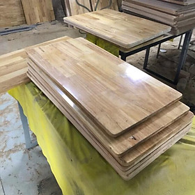 Mua Mặt bàn gỗ cao su kích cỡ 40x80 bền đẹp chống mối mọt